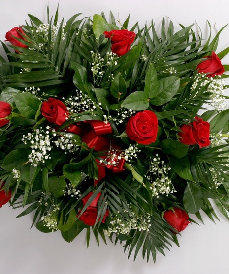 All Rose Grave Spray