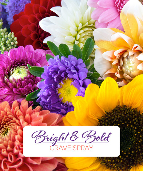Custom Bright & Bold Grave Spray