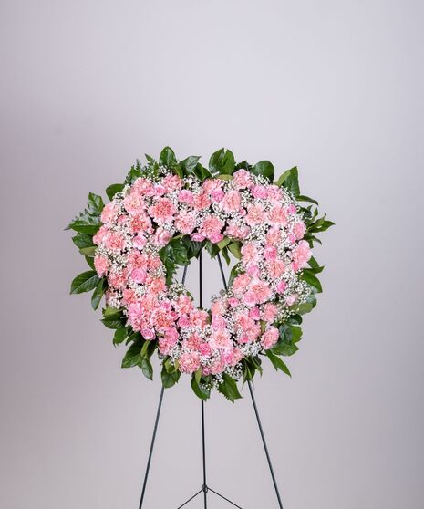 Graceful Carnations Open Heart