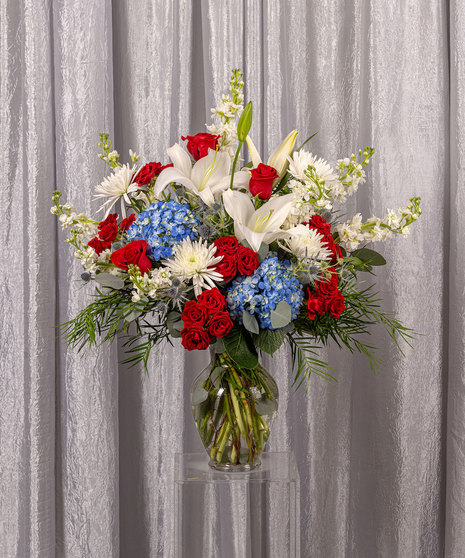 Patriotic Vase
