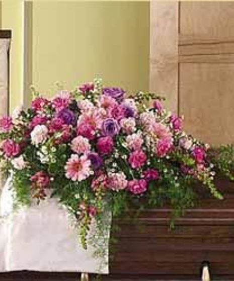 Albuquerque NM Casket Covers & Funeral Flowers