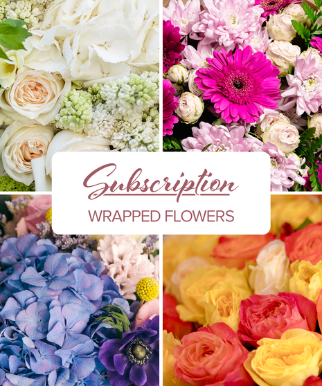 Seasonally Wrapped Flowers