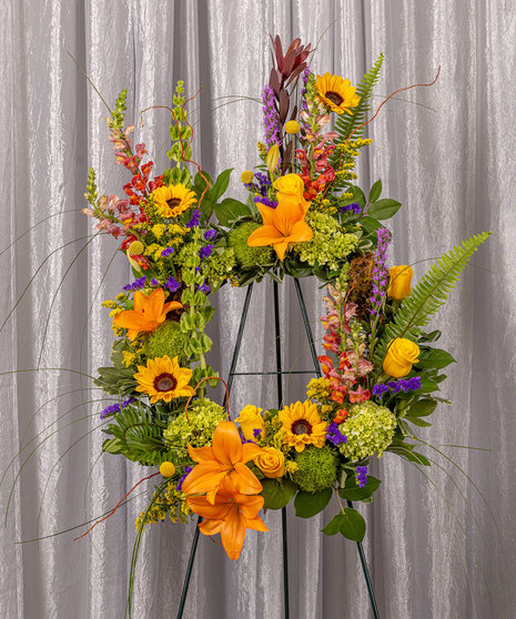 Sunset Wreath